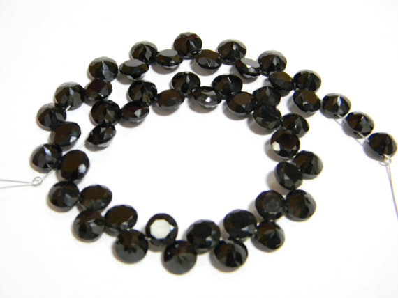 Manufacturers Exporters and Wholesale Suppliers of Quality Black Spinel Round Cut Beads Jaipu Rajasthan